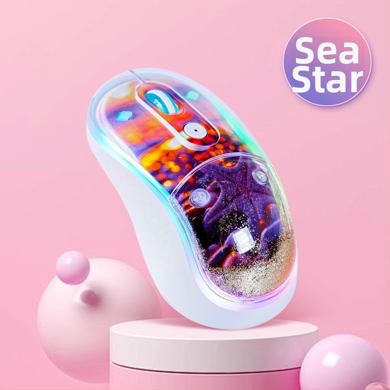 Оптична безжична мишка WH001, 2400 dpi, 2.4 GHz, ергономична, Plug-and-Play