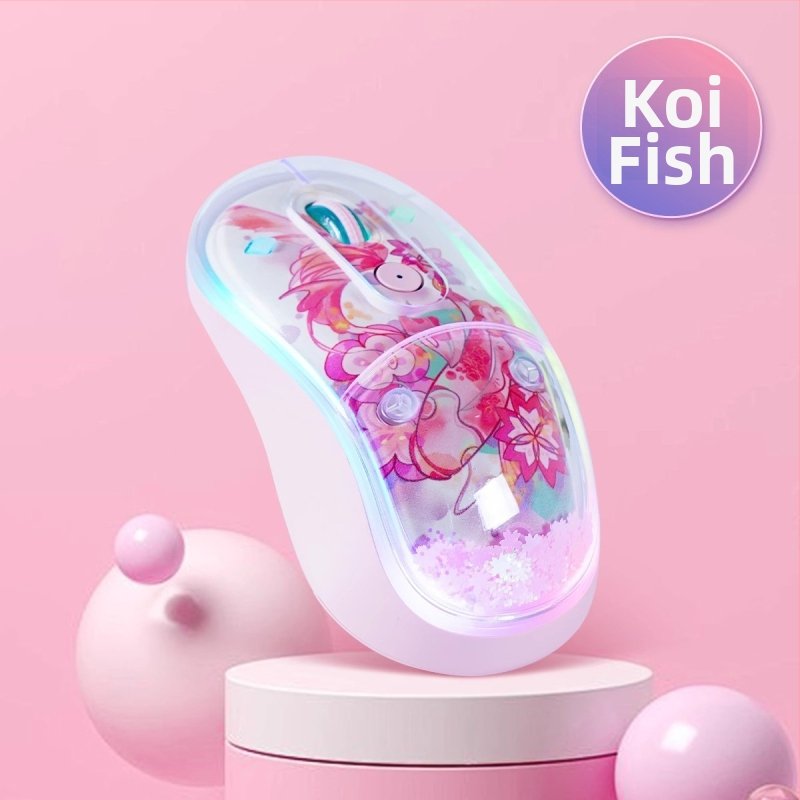 Оптична безжична мишка WH001, 2400 dpi, 2.4 GHz, ергономична, Plug-and-Play