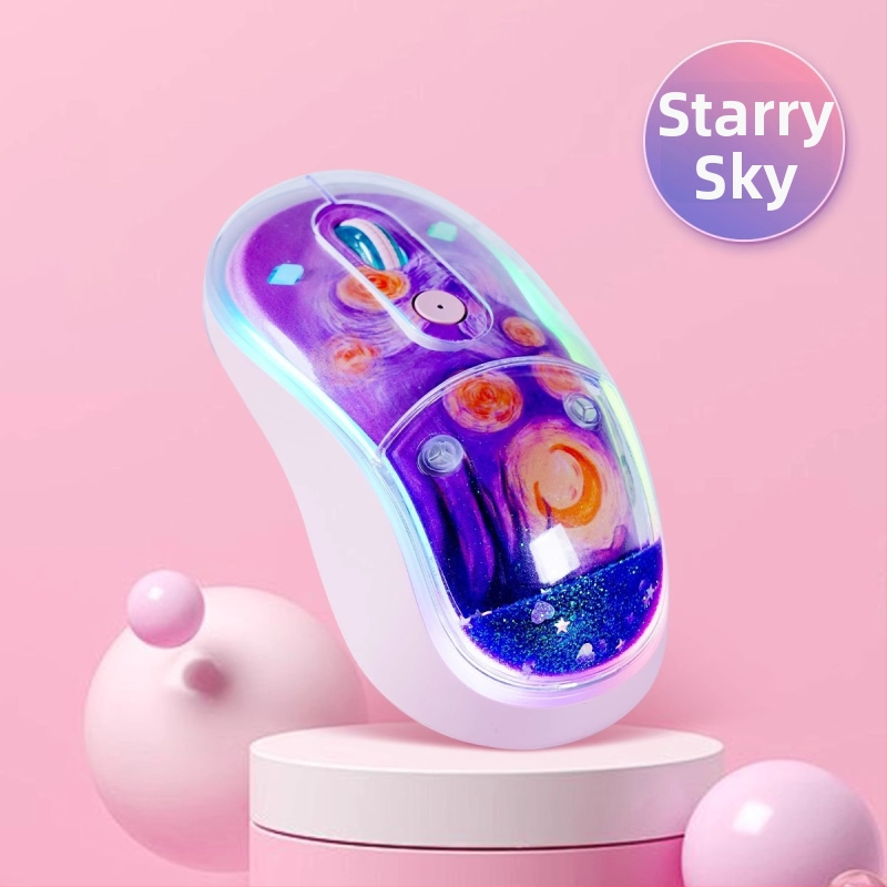 Оптична безжична мишка WH001, 2400 dpi, 2.4 GHz, ергономична, Plug-and-Play