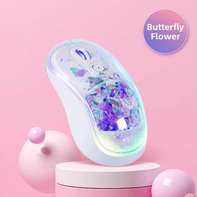 Оптична безжична мишка WH001, 2400 dpi, 2.4 GHz, ергономична, Plug-and-Play