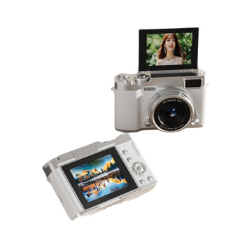 Aparat digital cu senzor CCD, zoom optic 16x, rezoluție maximă 1280x1024, ecran LCD, stabilizare electronică a imaginii