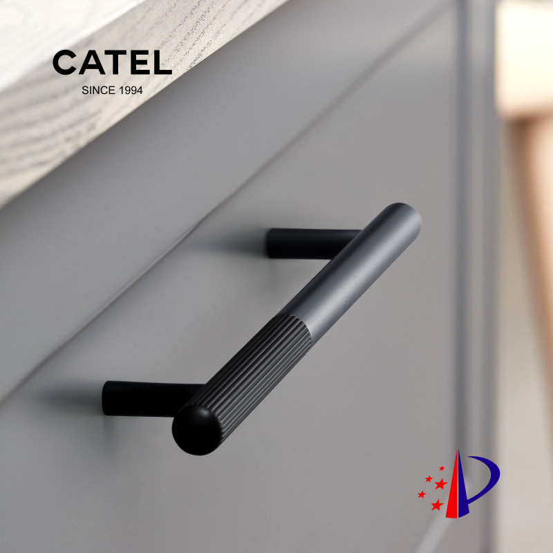 Carter 3647 – Čvrsta prilagodljiva ručka za garderobu, vrata, ormarić i ladicu od Space aluminija – moderni minimalistički stil, dugačka ručka
