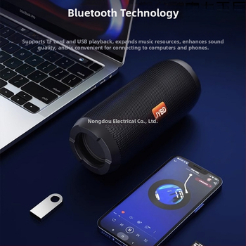 Voice of Berlin Bluetooth reproduktor so subwooferom - IPX7 vodotesný, 100 Hz-20 kHz, SNR ≥70 dB, Bluetooth/TF/USB/AUX