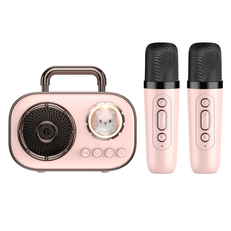 Prijenosni Bluetooth zvučnik, Bluetooth 5.3; Frekvencijski odziv 100 Hz–20 kHz; SNR ≥60 dB; Doseg 10 m; Ugrađena baterija 500–800 mAh