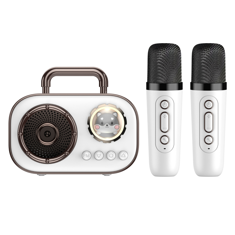Prijenosni Bluetooth zvučnik, Bluetooth 5.3; Frekvencijski odziv 100 Hz–20 kHz; SNR ≥60 dB; Doseg 10 m; Ugrađena baterija 500–800 mAh