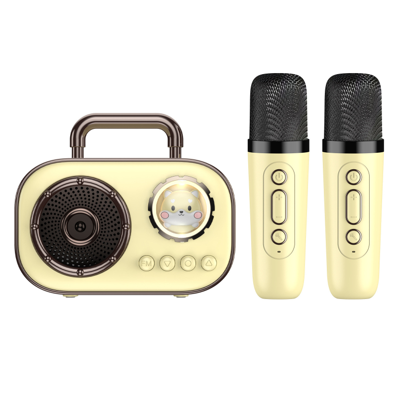 Prijenosni Bluetooth zvučnik, Bluetooth 5.3; Frekvencijski odziv 100 Hz–20 kHz; SNR ≥60 dB; Doseg 10 m; Ugrađena baterija 500–800 mAh