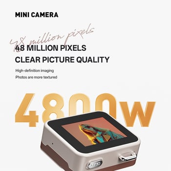 Mini retro digitalni fotoaparat Y6000 s CCD senzorom 1/1.7 inch, 8 MP, rezolucija 8000x6000, periskopski objektiv, elektronička stabilizacija slike