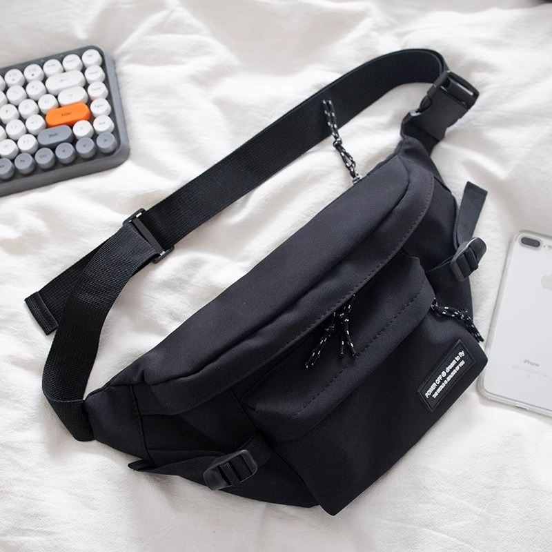 Crossbody torba, urbani stil, Oxford tkanina, uzorak slova/brojeva/teksta, proljeće 2025