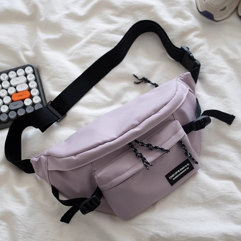 Crossbody torba, urbani stil, Oxford tkanina, uzorak slova/brojeva/teksta, proljeće 2025