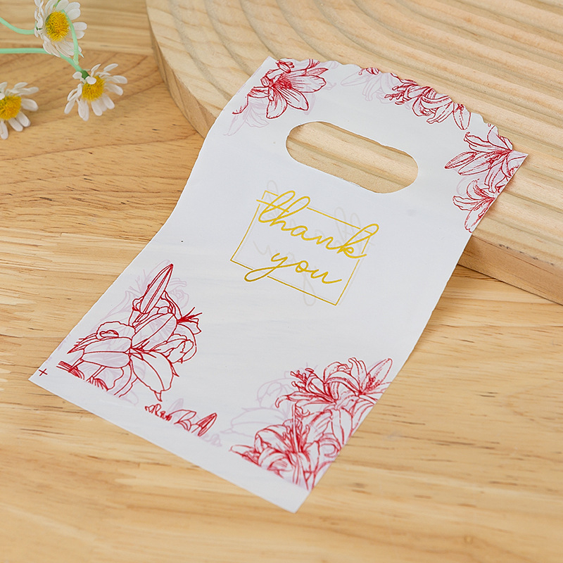 Saci plastici de cadouri pentru bijuterii — dublu strat, origine Yiwu (Zhejiang), marcă Tonghong, capacitate zilnică 100000.