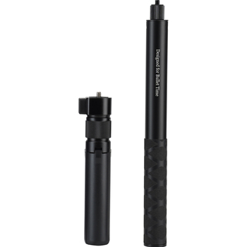 Selfie pálca forgó fogantyúval és kinyitható rúddal — alumíniumötvözet, 3 m hossz, teherbírás 2 kg, csőátmérő 2,5 cm, 5 szakasz