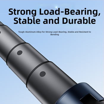 Alumīnija sakausējuma selfie statīvs ar tālvadības pulti un Bluetooth, modelis H29, vertikāla uzņemšana