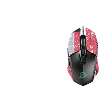 Подложка за мишка против хлъзгане за Daryyou EM915; гумена подложка; пластмасова формовка; антихлъзгаща; пот-абсорбираща и водоустойчива