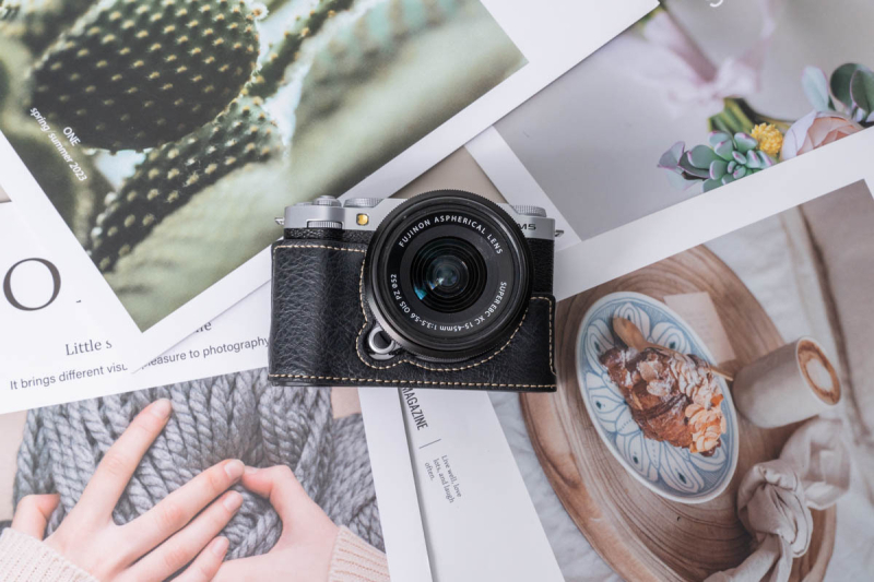 Τσάντα για κάμερα Fujifilm XM5 – Τσάντα ώμου, Υλικό PU, Unisex, Φθινόπωρο 2024