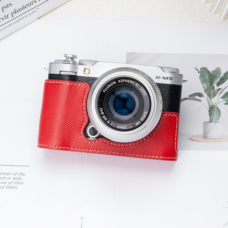 Τσάντα για κάμερα Fujifilm XM5 – Τσάντα ώμου, Υλικό PU, Unisex, Φθινόπωρο 2024