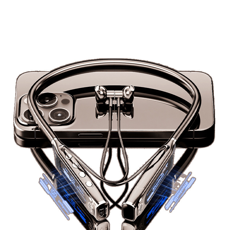 Bezvadu Bluetooth Lavalier Austiņas ar automašīnas Handsfree, 10 m darbības diapazons, retro stils