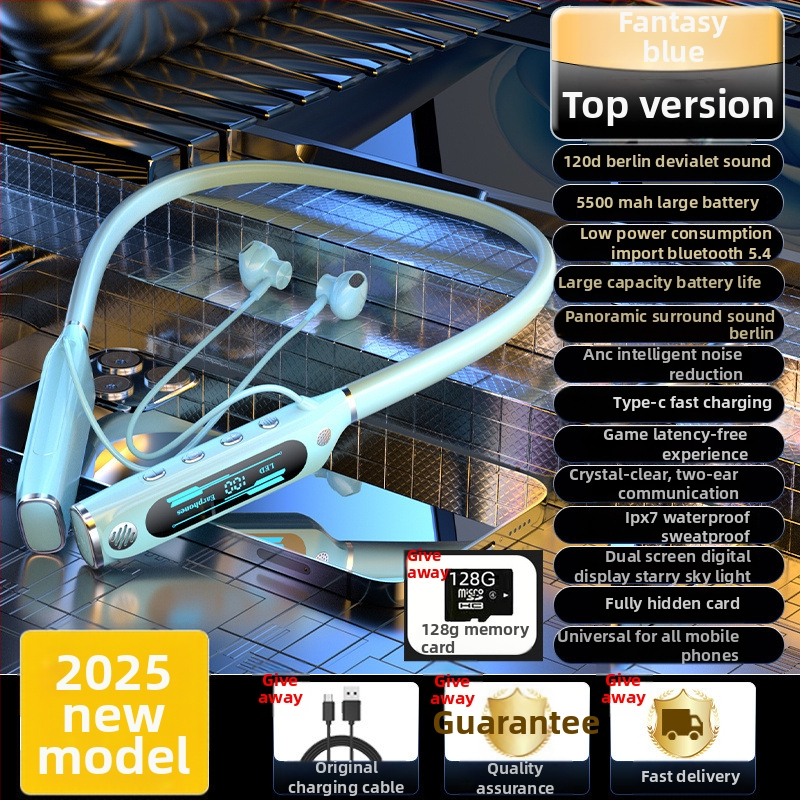 Bezvadu Bluetooth Lavalier Austiņas ar automašīnas Handsfree, 10 m darbības diapazons, retro stils