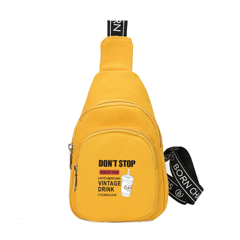 Dječja crossbody torba, Korejski stil, Gradska jednostavnost, Oxford tkanina, Zip zatvarač, Unutarnji džep sa zatvaračem, Bez podloge, Za svakodnevnu upotrebu