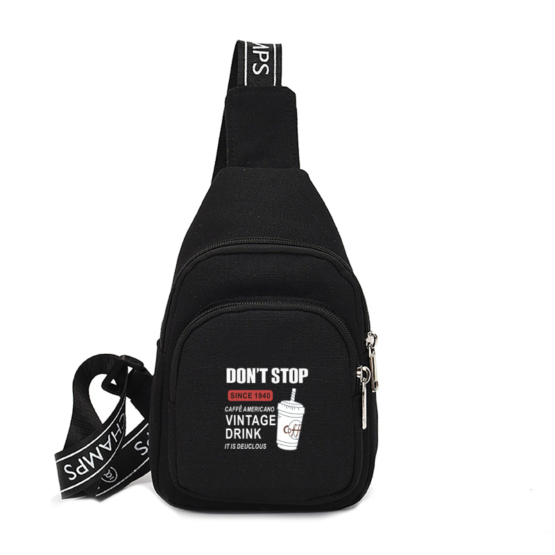 Dječja crossbody torba, Korejski stil, Gradska jednostavnost, Oxford tkanina, Zip zatvarač, Unutarnji džep sa zatvaračem, Bez podloge, Za svakodnevnu upotrebu