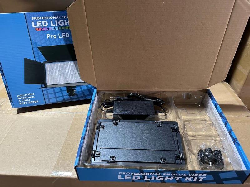 LED-416 Φορητό Φωτιστικό Φωτογράφισης, θερμοκρασία χρώματος 3200–6500K, ρυθμιζόμενη φωτεινότητα