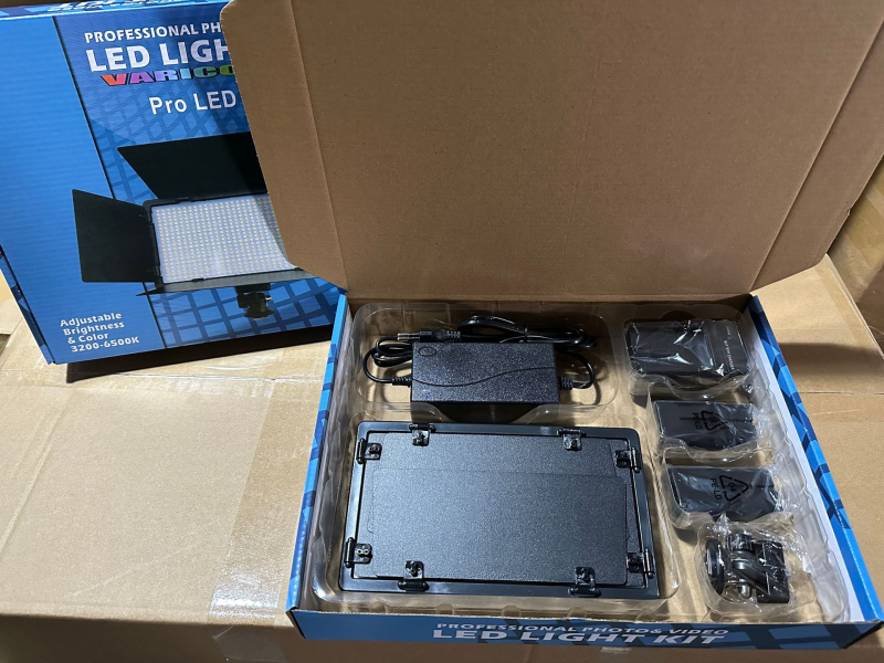 LED-416 Φορητό Φωτιστικό Φωτογράφισης, θερμοκρασία χρώματος 3200–6500K, ρυθμιζόμενη φωτεινότητα