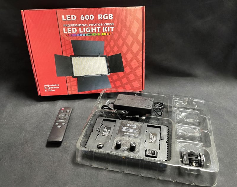 LED-416 Φορητό Φωτιστικό Φωτογράφισης, θερμοκρασία χρώματος 3200–6500K, ρυθμιζόμενη φωτεινότητα