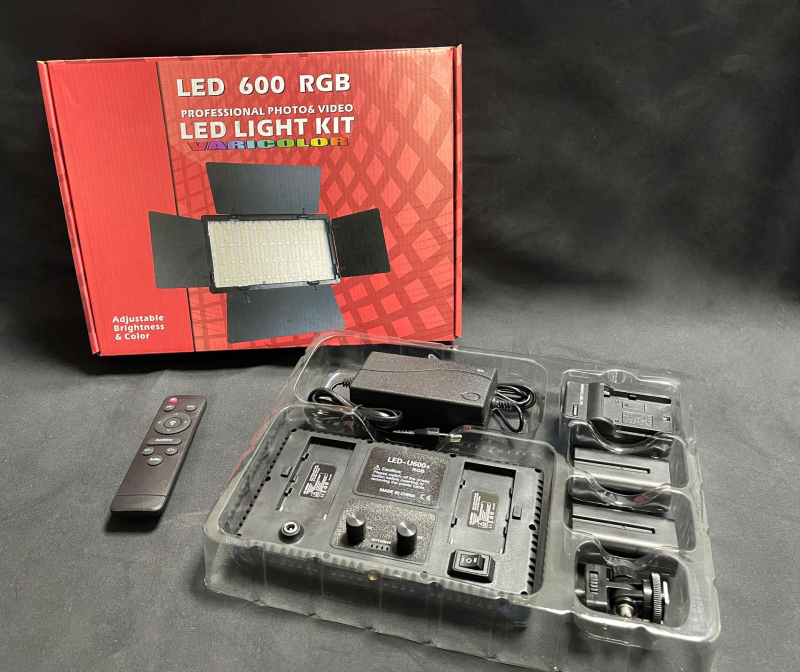 LED-416 Φορητό Φωτιστικό Φωτογράφισης, θερμοκρασία χρώματος 3200–6500K, ρυθμιζόμενη φωτεινότητα