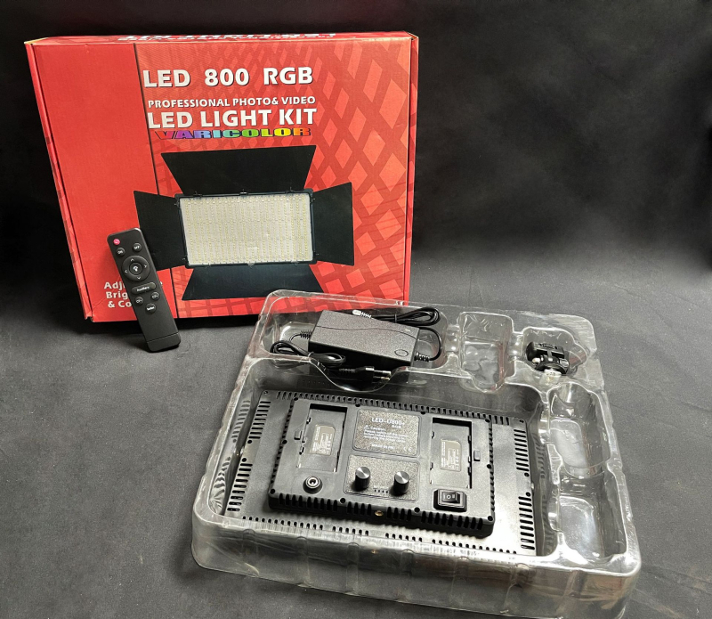 LED-416 Φορητό Φωτιστικό Φωτογράφισης, θερμοκρασία χρώματος 3200–6500K, ρυθμιζόμενη φωτεινότητα