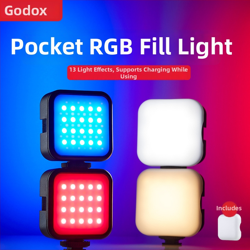 Mini LED rasvjeta za dopunu, Model 6R, ručni uređaj s ugrađenom baterijom, za Live fotografiju (6W, 5V 2A)