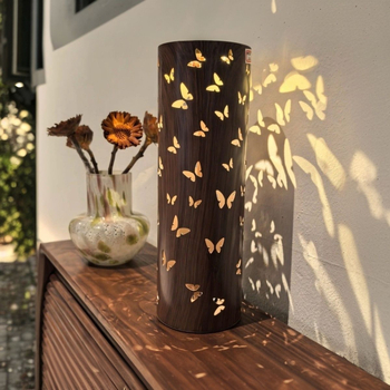 Sienas lampa tiešraides fona ar projekciju un atmosfēras antīkā stila, radošs guļamistabas apgaismojums; barošana AC; bez viedās kontroles; uzstādīšana uz sienas