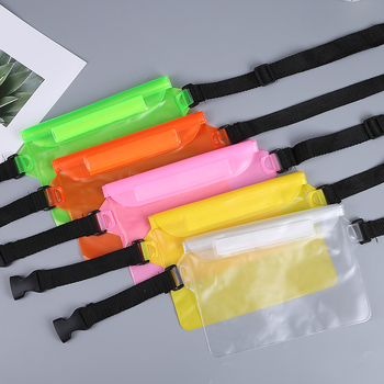 Geantă PVC impermeabilă pentru telefonul mobil – stil modern simplu, cu logo imprimat, pentru utilizare în exterior