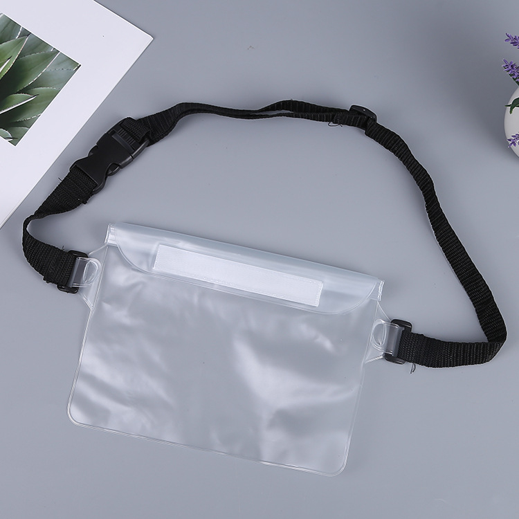 Geantă PVC impermeabilă pentru telefonul mobil – stil modern simplu, cu logo imprimat, pentru utilizare în exterior