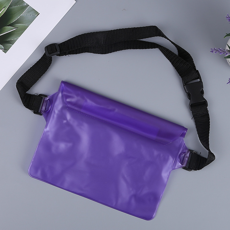 Geantă PVC impermeabilă pentru telefonul mobil – stil modern simplu, cu logo imprimat, pentru utilizare în exterior