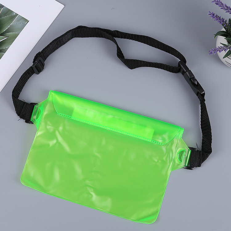 Geantă PVC impermeabilă pentru telefonul mobil – stil modern simplu, cu logo imprimat, pentru utilizare în exterior