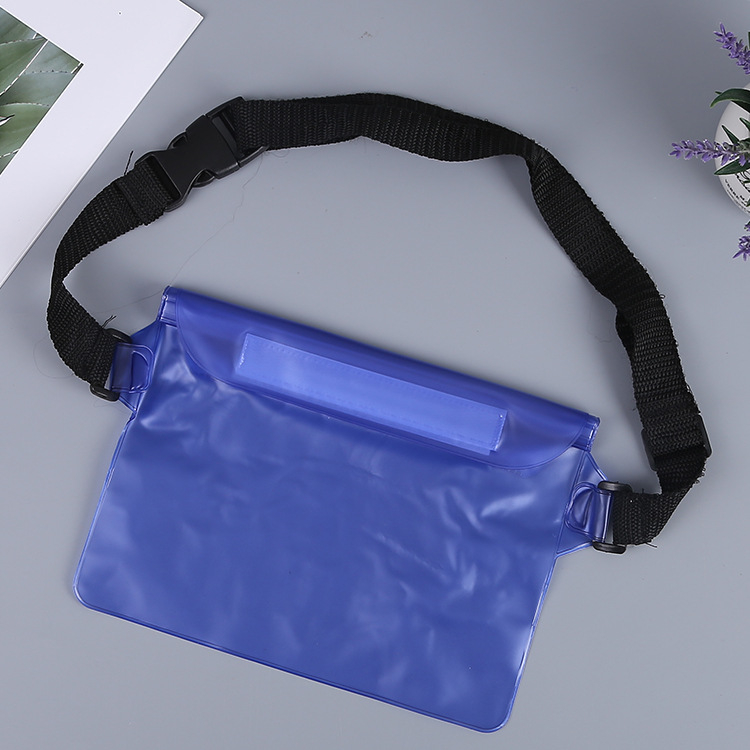 Geantă PVC impermeabilă pentru telefonul mobil – stil modern simplu, cu logo imprimat, pentru utilizare în exterior