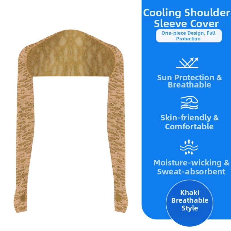 Manșete de protecție solară pentru activități în aer liber, din poliester, respirabile, unisex, potrivite pentru ciclism