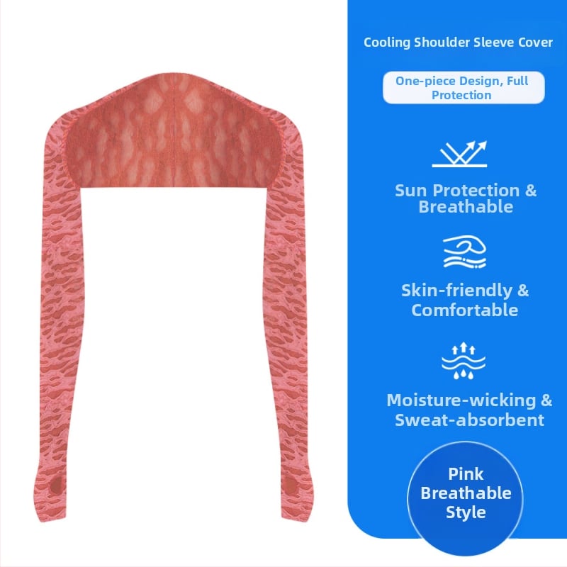 Manșete de protecție solară pentru activități în aer liber, din poliester, respirabile, unisex, potrivite pentru ciclism