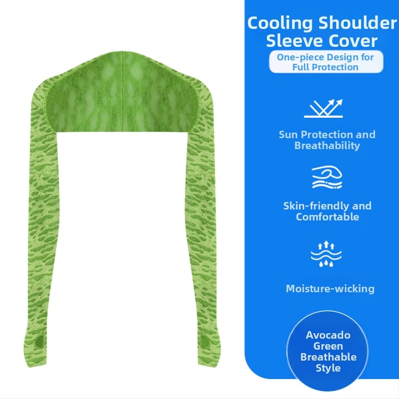 Manșete de protecție solară pentru activități în aer liber, din poliester, respirabile, unisex, potrivite pentru ciclism