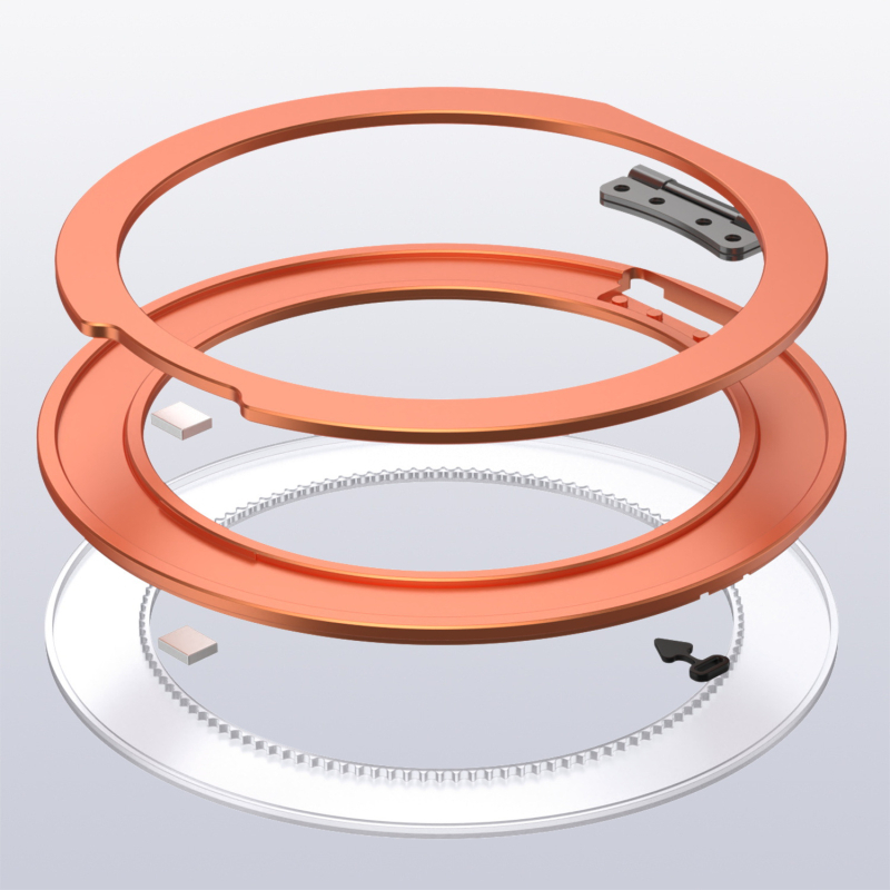 Planšetdatora statīvs – 360° griešanās, saderīgs ar iPad, alumīnija sakausējums, saliekams uz galda, ultra-plāns metāla dizains