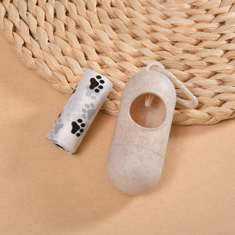 Δοχείο διανομής καψουλών για κατοικίδια με βιοδιασπώμενες σακούλες απορριμμάτων, πλαστικό σώμα, συνεχής κύλινδρος, προέλευση Zhejiang