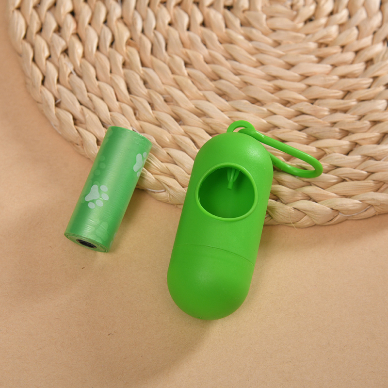 Δοχείο διανομής καψουλών για κατοικίδια με βιοδιασπώμενες σακούλες απορριμμάτων, πλαστικό σώμα, συνεχής κύλινδρος, προέλευση Zhejiang