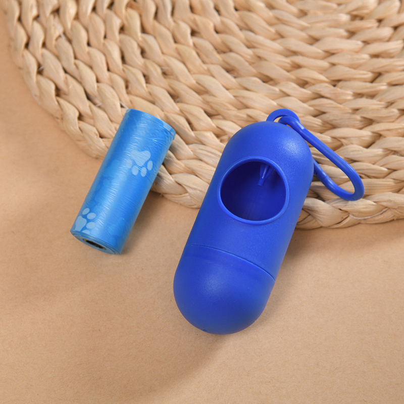 Δοχείο διανομής καψουλών για κατοικίδια με βιοδιασπώμενες σακούλες απορριμμάτων, πλαστικό σώμα, συνεχής κύλινδρος, προέλευση Zhejiang