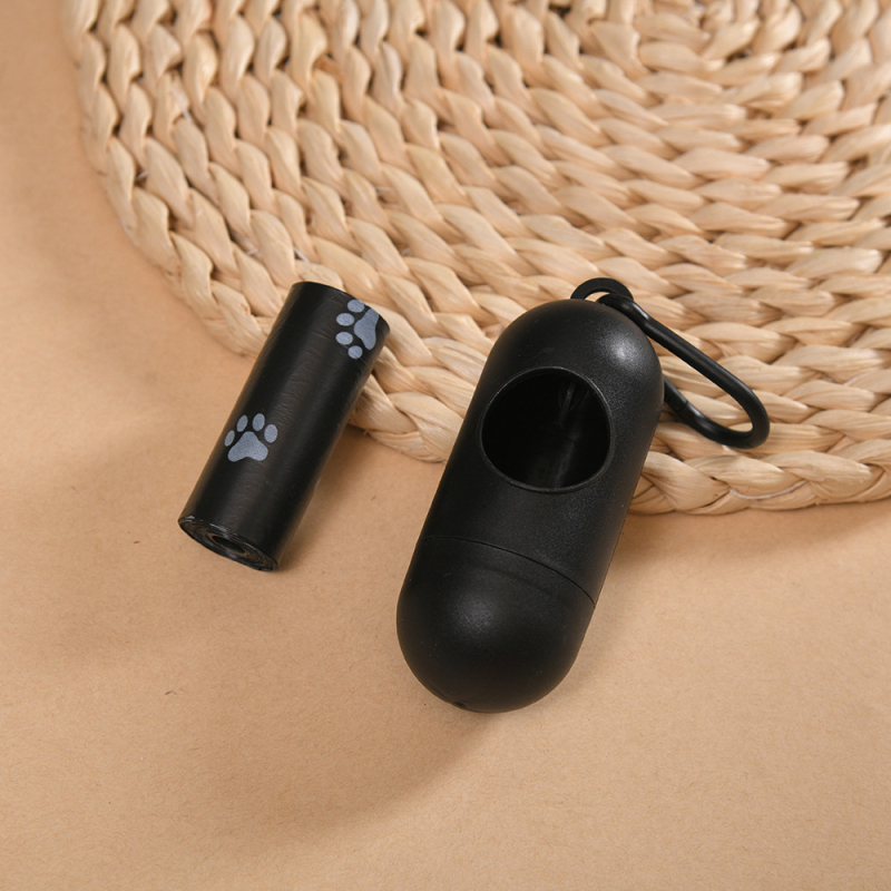 Δοχείο διανομής καψουλών για κατοικίδια με βιοδιασπώμενες σακούλες απορριμμάτων, πλαστικό σώμα, συνεχής κύλινδρος, προέλευση Zhejiang