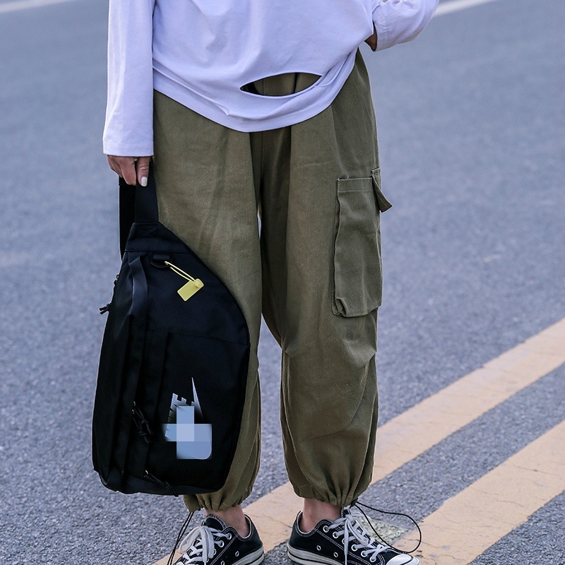 Geantă sport din nylon, rezistentă la abraziune, brand Qian baiyue, unisex, pentru activități în aer liber