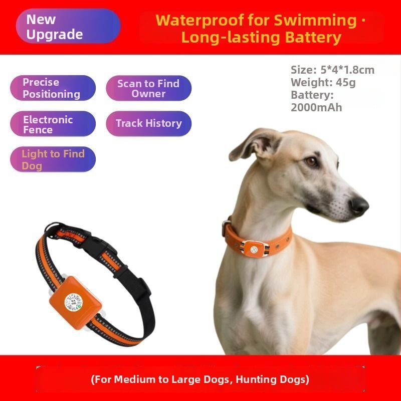 Αδιάβροχος εντοπιστής σκύλου Beidou GPS – παρακολούθηση, αποτροπή απώλειας