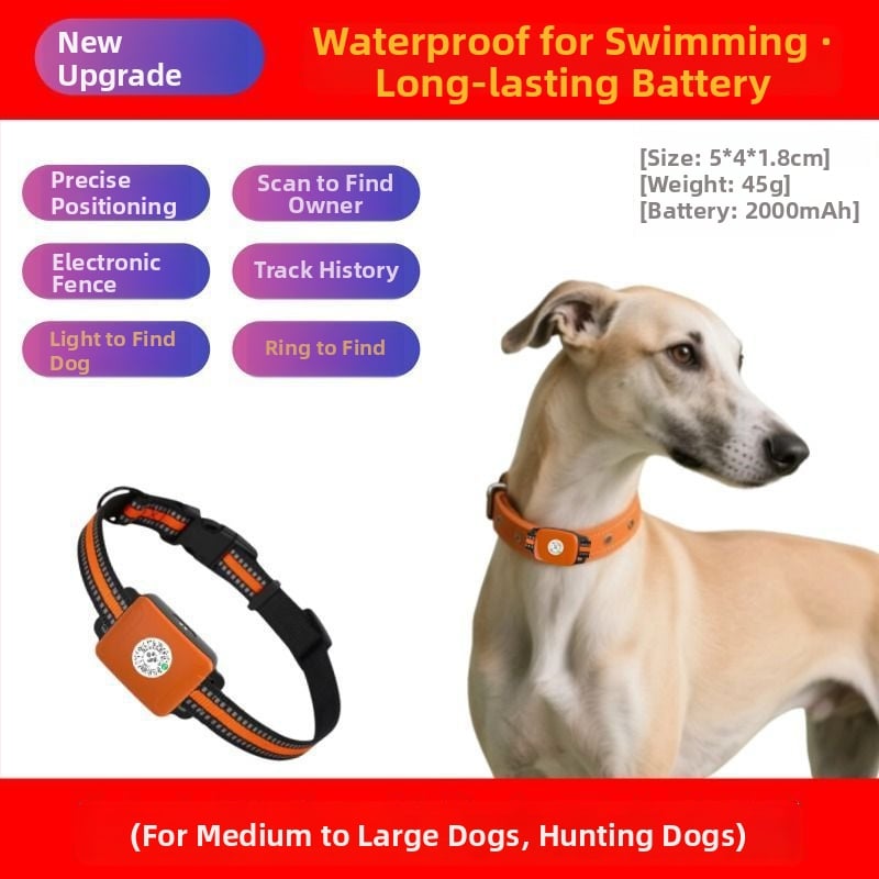 Αδιάβροχος εντοπιστής σκύλου Beidou GPS – παρακολούθηση, αποτροπή απώλειας