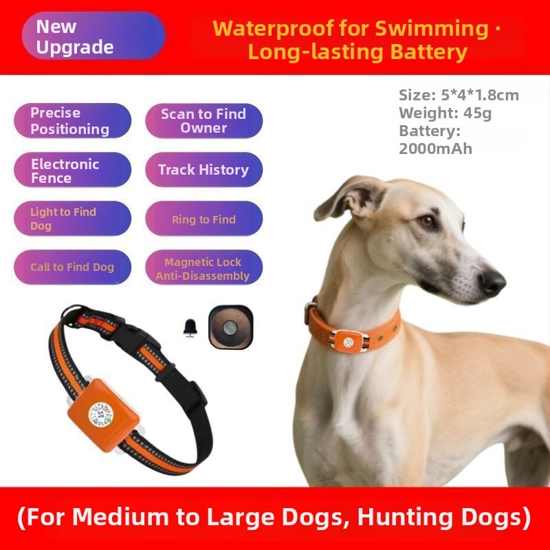 Αδιάβροχος εντοπιστής σκύλου Beidou GPS – παρακολούθηση, αποτροπή απώλειας