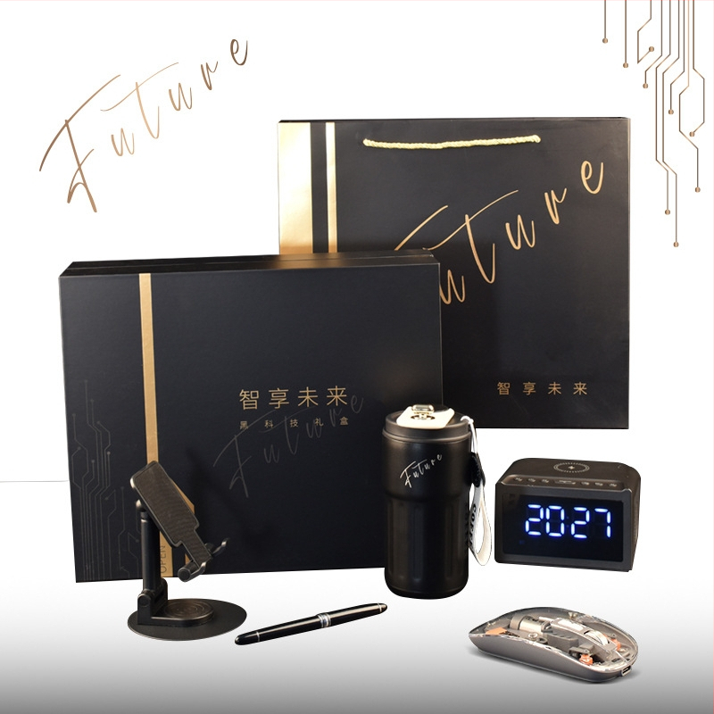 Verslo dovanų rinkinys su šiuolaikiniu meno dizainu, iš 316 nerūdijančio plieno, tinkamas įmonių dovanoms ir konferencijoms