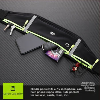 Futás övtáska, uniszex, friss és édes stílus, mintázat 69850, 2025 tavasz