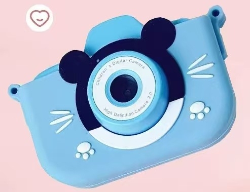 X300 detská digitálna kamera s prednou a zadnou dvojitou kamerou, pamäťovou kartou na uloženie, model 2024